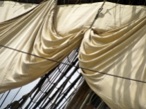 sails again